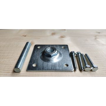 Verzonken stelplaat M16