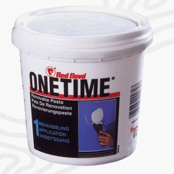 Vulmiddel/plamuur Onetime universeel wit 1 liter bij houtenbouwmaterialen.nl