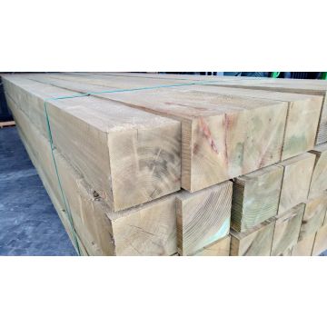 Vuren paal groen geïmpregneerd 150x150x3000