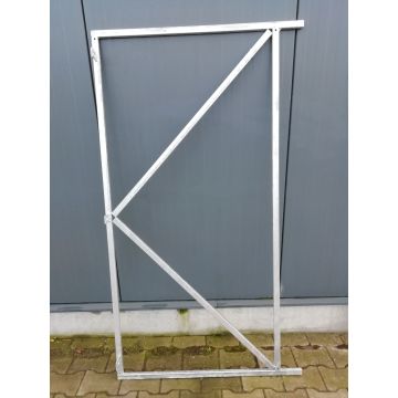 Stalen poortframe 100x180cm inclusief ophang ogen