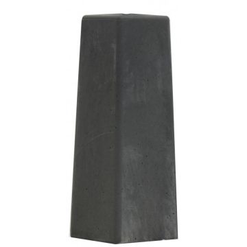 Betonpoer 18-15x50cm antraciet