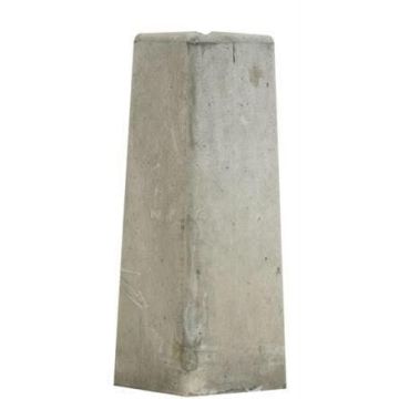 Betonpoer 18/15x50cm grijs
