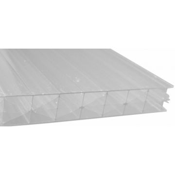Polycarbonaat LL X-structuur 16x980x3000 mm opaal