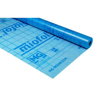 Miofol dampdoorlatende folie 125 G 1,5x50m