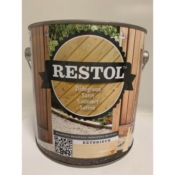 Restol Houtolie Zijdeglans 2,5L Naturel UV Extra - Hout en Bouwmaterialen - 2023