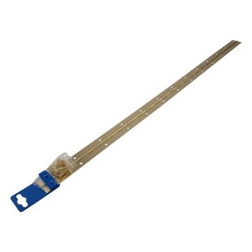 Pianoscharnier verkoperd 125 cm 