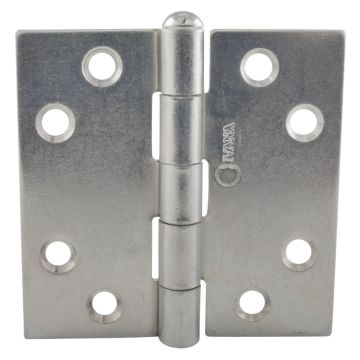 Ivana scharnier galv. ronde hoek 89x89mm