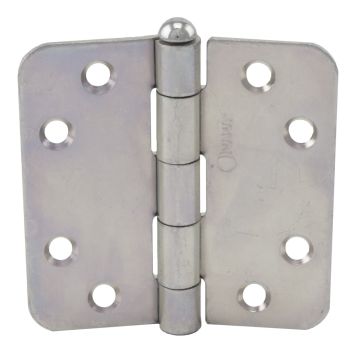 Ivana scharnier galv. ronde hoek 76x76mm