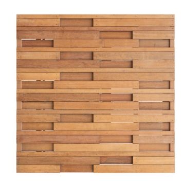 Tuinscherm Picasso Premium Bangkirai 1800x1800mm