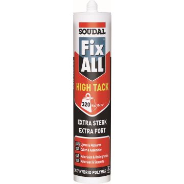 Soudal Fix All High Tack wit - Hout en Bouwmaterialen - 2023