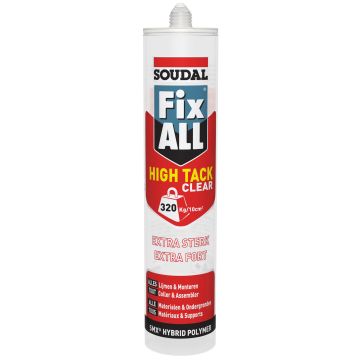 Soudal Fix All High Tack clear - Hout en Bouwmaterialen - 2023