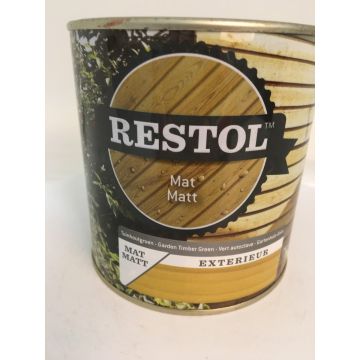 Restol Houtolie Mat 2,5L Tuinhoutgroen 
