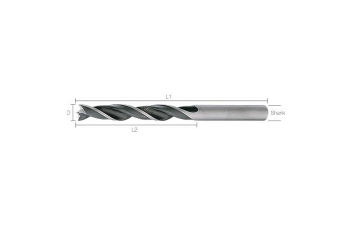 Houtspiraalboor 3X61/33Mm