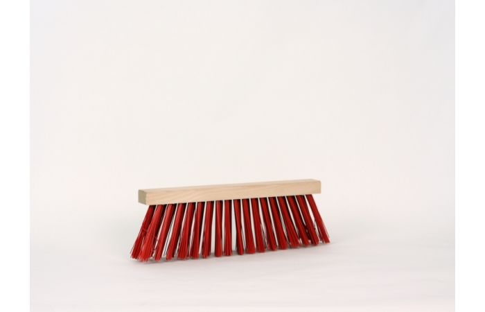 Luva voegbezem smal kunstvezel rood 27cm