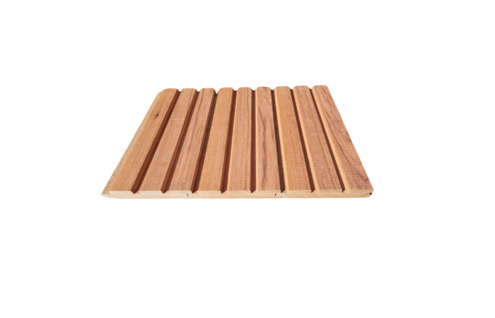 Bankirai hardhouten triple rombnus