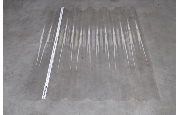 Polycarbonaat golfplaat glashelder 244x110cm