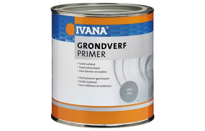 Ivana grondverf grijs 750 ml