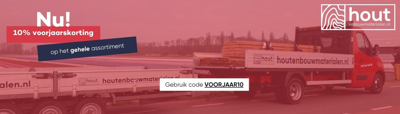 10% korting op het gehele assortiment!