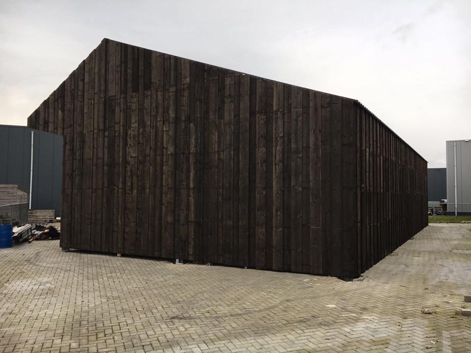 Nieuwe impregneerhal! Nieuwe impregneerhal!