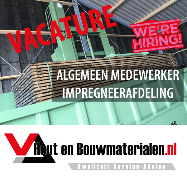 Vacature algemeen medewerker impregneerafdeling Vacature algemeen medewerker impregneerafdeling