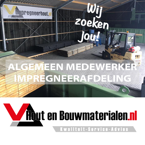Vacature algemeen medewerker impregneerafdeling Vacature algemeen medewerker impregneerafdeling